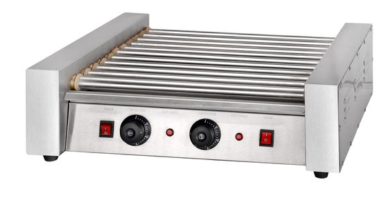 9 Roller Hot Dog Grill Maker voor Retail Snack Machine Gemak en efficiëntie