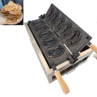 Commerciële Non Stick Electric Egg Waffle Maker met krab en dier vormen Cartoon 110/220 Spanning