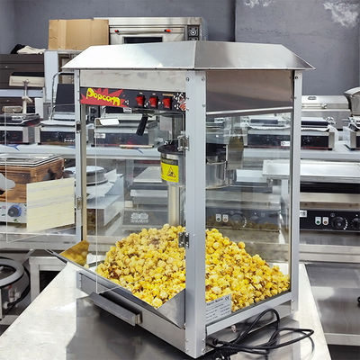 220-240V/50-60Hz commerciële karamelpopcornmachine met boter smeltcapaciteit