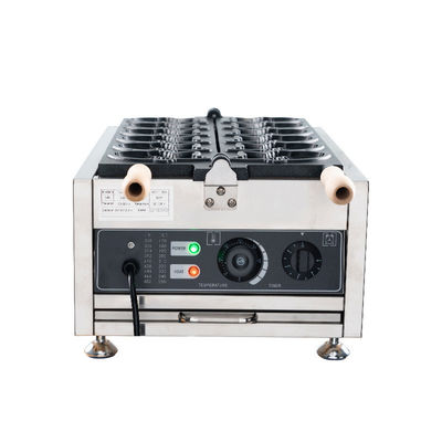 Koreaanse vistaart Commerciële elektrische Taiyaki wafelmaker met 18 kg roestvrij staal