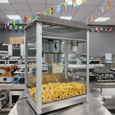 220-240V/50-60Hz commerciële karamelpopcornmachine met boter smeltcapaciteit