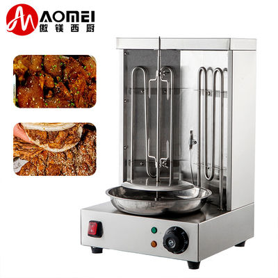 Automatische graad Automatische elektrische verticale rotisserie Shawarma-machine
