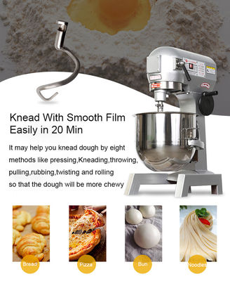 10L Planetary Stand Spiral Deeg Mixer voor Keukenapparatuur 220V Brood/Vloer/Ei