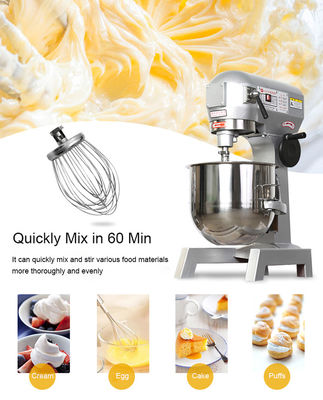 10L Planetary Stand Spiral Deeg Mixer voor Keukenapparatuur 220V Brood/Vloer/Ei