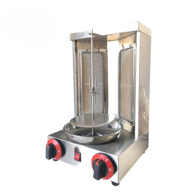 Automatische roterende Doner Kebab Machine voor LPG 2800Pa 37x37.5x53.5cm Verpakkingsgrootte