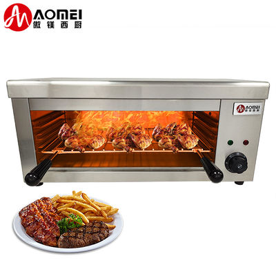 220V Spanning Elektrische Verwarming Oppervlakte Oven Sandwich Salamander Machine voor het bakken