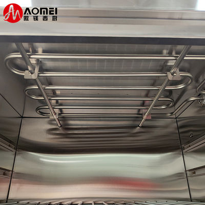 220V Spanning Elektrische Verwarming Oppervlakte Oven Sandwich Salamander Machine voor het bakken