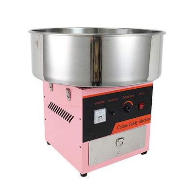 Elektrische suikervlieszoete katoenen snoepmachine met bekkengrootte Dia520*H170mm