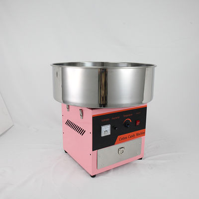 Elektrische suikervlieszoete katoenen snoepmachine met bekkengrootte Dia520*H170mm