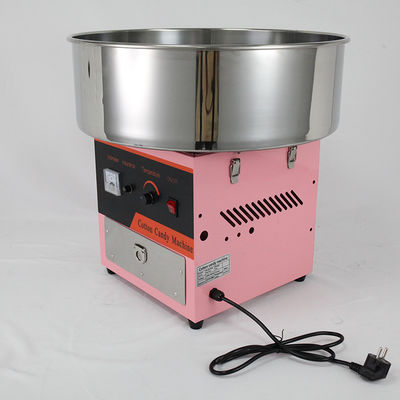 Elektrische suikervlieszoete katoenen snoepmachine met bekkengrootte Dia520*H170mm