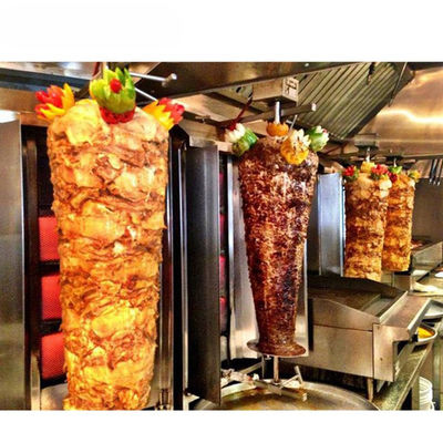 High Power Grill Meat snel en efficiënt Doner Kebab Shop Shawarma Maker