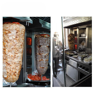 High Power Grill Meat snel en efficiënt Doner Kebab Shop Shawarma Maker