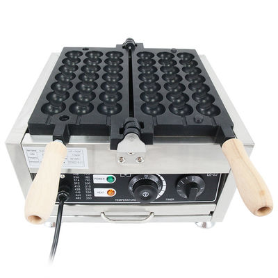 Elektrische Takoyaki Machine Balls Baking Waffle Maker met Temperatuurbereik 50-300C