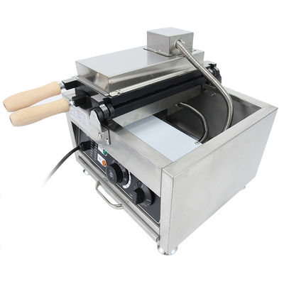 14pcs Japanse visvormige Taiyaki Maker Electric Mini Waffle Cone Bakker voor 220V