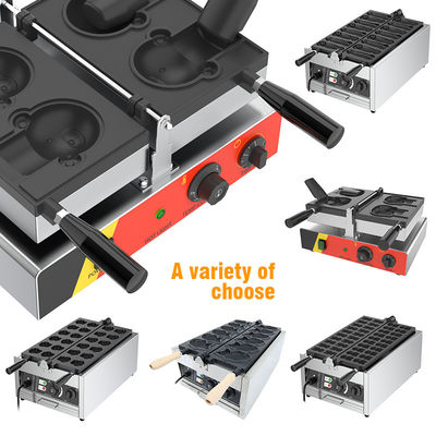 Sanks Made Simple Electric Taiyaki Bear Waffle Maker met 2 stuks per mal 11,25 kg