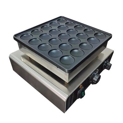 25-holes elektrische niet-klevende mini-wafelmaker voor heerlijke pannenkoeken en muffins