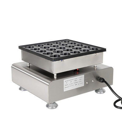 201 Waffelmachine van roestvrij staal voor commerciële poffertjes en taiyaki snackmachines