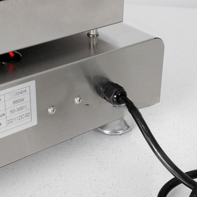 201 Waffelmachine van roestvrij staal voor commerciële poffertjes en taiyaki snackmachines