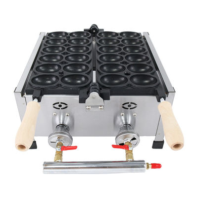 Kegelmachine voor op LPG aangedreven bubbel-eierbrood en sappige glimlachende waffels