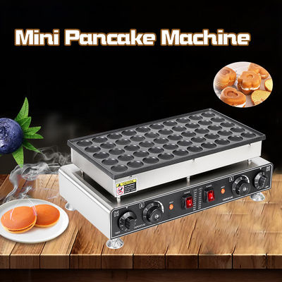 Hoge productiviteit 50 gaten elektrische mini pannenkoek wafelmaker voor commerciële voedselmachine