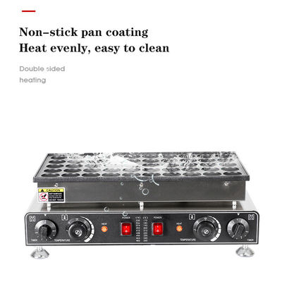 Hoge productiviteit 50 gaten elektrische mini pannenkoek wafelmaker voor commerciële voedselmachine