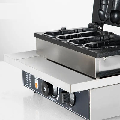 Grill en Panini Press Platen Mini Taiwan Penis Waffle Maker voor Snack Food Machine