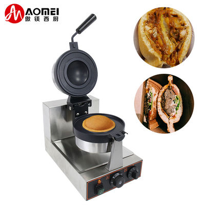 Elektrische 220V commerciële Gelato Panini Press Snack Machines voor broodjes en UFO Burgers