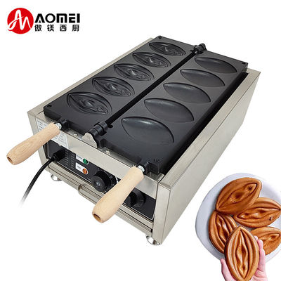 Roestvrij staal Custom Commerciële Vagina Waffle Maker voor en eenvoudige bediening