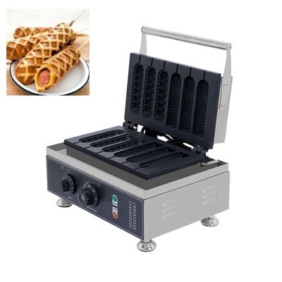 Huishoudelijke Waffle Hot Dog Stick Waffle Corn Dog Maker Machine AM-216 met grote capaciteit