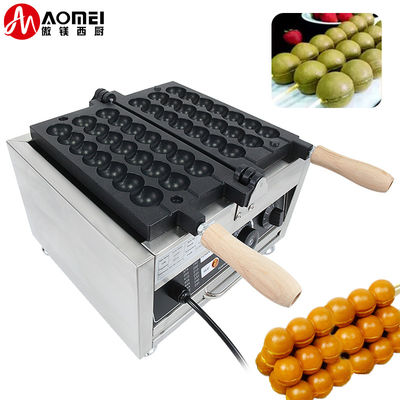 Elektrische non-stick snack ronde bal Taiyaki bubbel wafelmachine met elektrische stroom