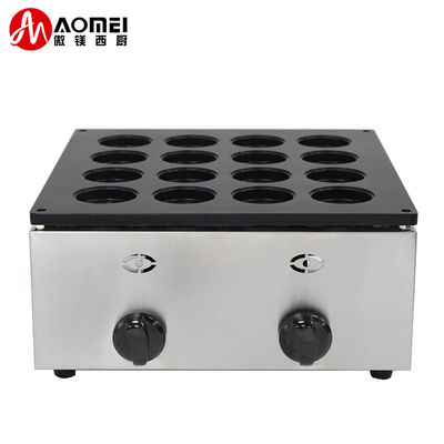 Restaurant Red Bean Cake Maker Gas Grill Machine met een hoge productiviteit prestaties