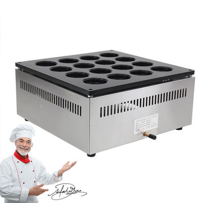 Restaurant Red Bean Cake Maker Gas Grill Machine met een hoge productiviteit prestaties