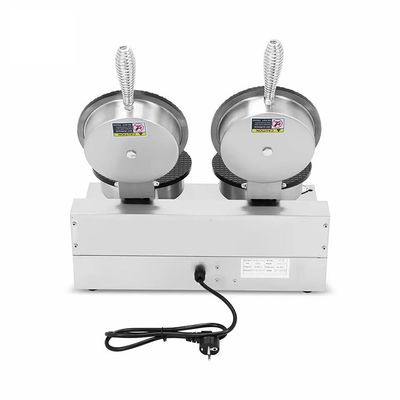Ronde vorm niet-klevende wafel kegelmaker 2023 Type Double Head Ice-cream Cone Machine