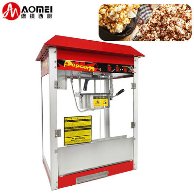 Elektrische popcornmachine voor snackfood Rood karamel popcornmachine Toepassingsgebieden