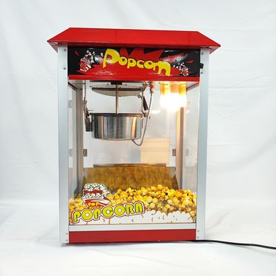 1400 Elektrische snackmachine Niet-aansluitende potpopcornmachine met transparant glas