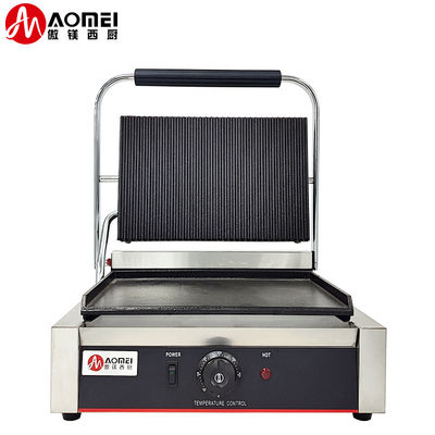 Grillplaten Elektrische Panini Sandwich Grills Machine Roestvrij staal 220v