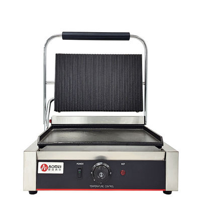 Keuken Kook Electric Panini Sandwich Maker met gegoten ijzer BBQ Grills en Platen