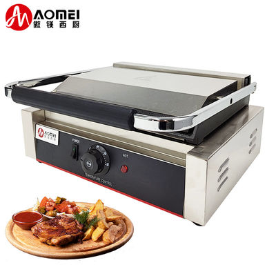 Keuken Kook Electric Panini Sandwich Maker met gegoten ijzer BBQ Grills en Platen