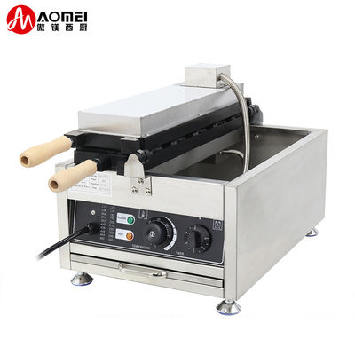 220v elektrische 5 stuks open mond visvorm wafelaar Taiyaki machine 375*700*290