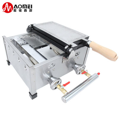 8.15 KG Niet plakkerig 14pcs kleine visvorm wafels maker roestvrij staal Taiyaki machine gas