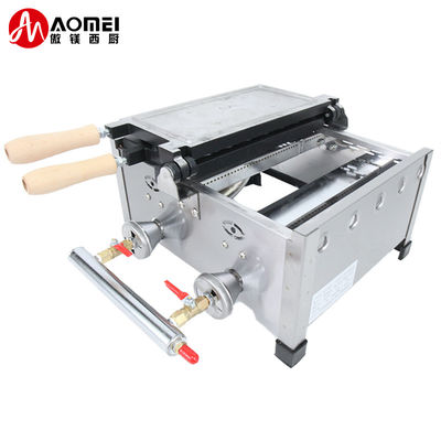 8.15 KG Niet plakkerig 14pcs kleine visvorm wafels maker roestvrij staal Taiyaki machine gas