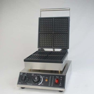 AM-206 Nonstick Square Waffle Maker Duurzame Waffelmachine voor Homeycomb Waffels
