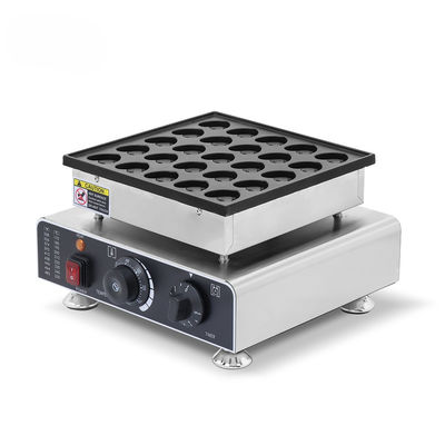 110V commerciële wafelfabrikant met een temperatuurbereik van 50-300C en een compact ontwerp