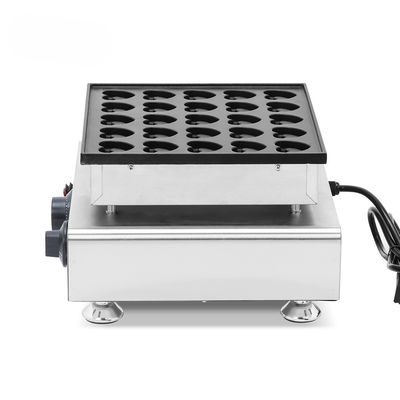110V commerciële wafelfabrikant met een temperatuurbereik van 50-300C en een compact ontwerp