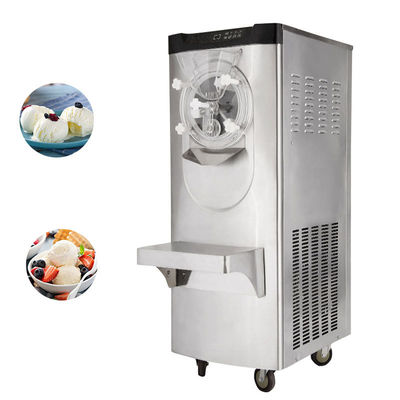 30-36L/H Gelato Machine Roestvrij staal Hard Ice Cream Maker Verticale Batch Freezer