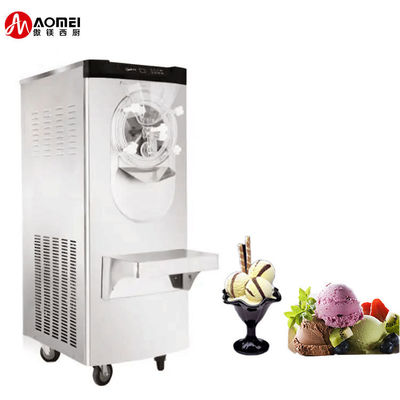 30-36L/H Gelato Machine Roestvrij staal Hard Ice Cream Maker Verticale Batch Freezer