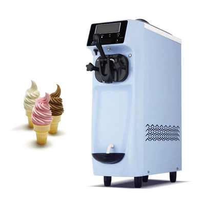 Commerciële tafeltop zachte serveer en bevroren yoghurt ijsmachine met 220V spanning