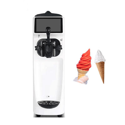 Tafeltop Soft Serve ijsmachine met machinefunctie 210x554x740mm Grootte