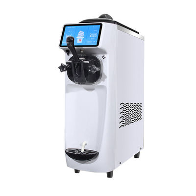 Tafeltop Soft Serve ijsmachine met machinefunctie 210x554x740mm Grootte