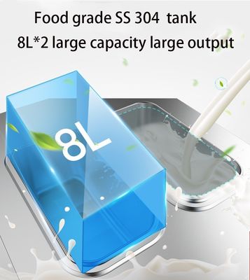 Voorkoeling Systeem Zachte ijsmaker met 3 smaken 540x850x1500mm roestvrij staal